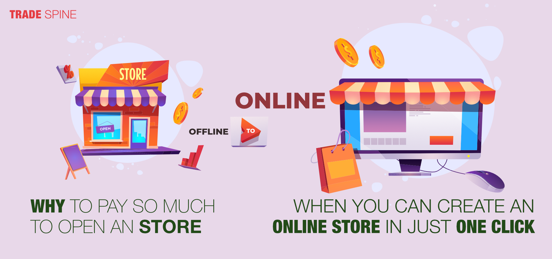 Create online store in india | Advertising in India | Tradespine